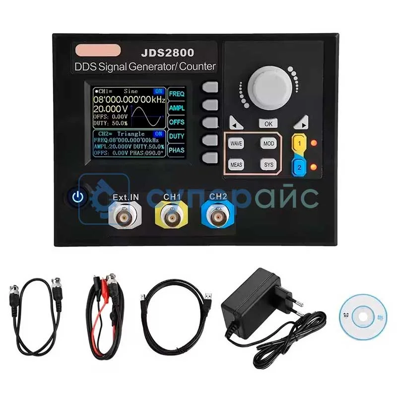 Генератор сигналов JUNTEK JDS2860 (60 МГц) фото 4