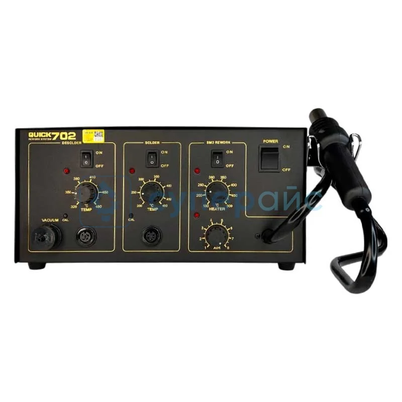 Паяльная станция термовоздушная QUICK 702 фото 1