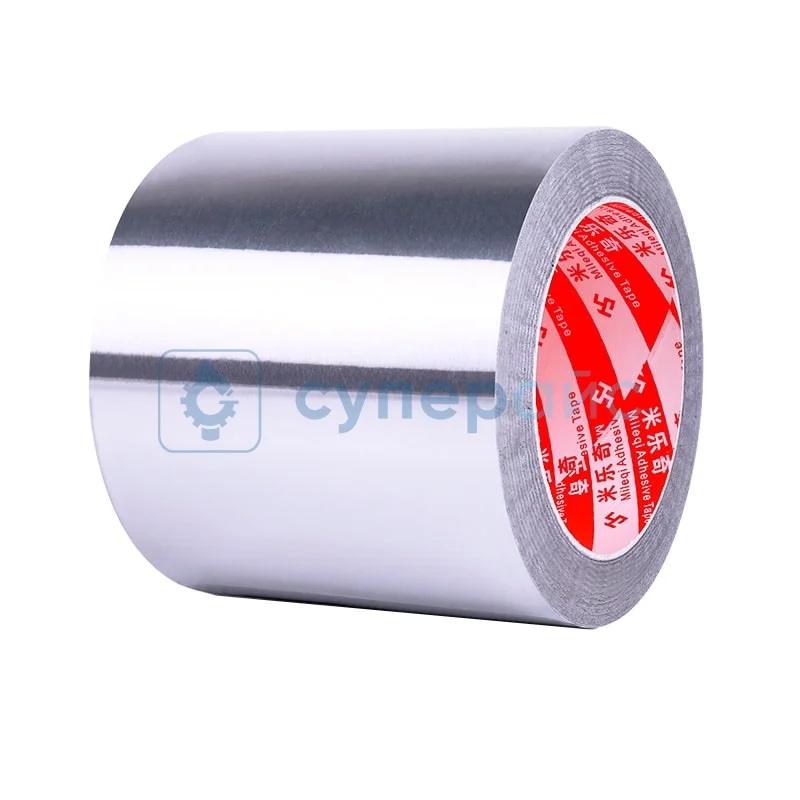 Утолщенная клейкая алюминиевая лента 100мм/20м фото 1