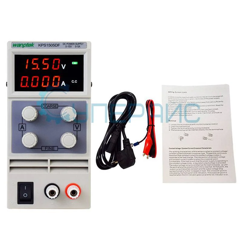 Однополярный мини блок питания Wanptek KPS1505DF (15В, 5А) фото 6