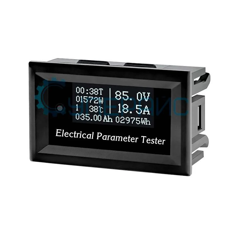 Вольтамперметр постоянного тока RuiDeng RIDEN RD DC 0-99,9В с шунтом 50А фото 1