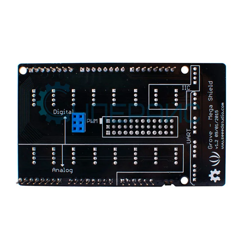 Плата расширения для ардуино Seeed Studio Grove Mega Shield v1.2 фото 2