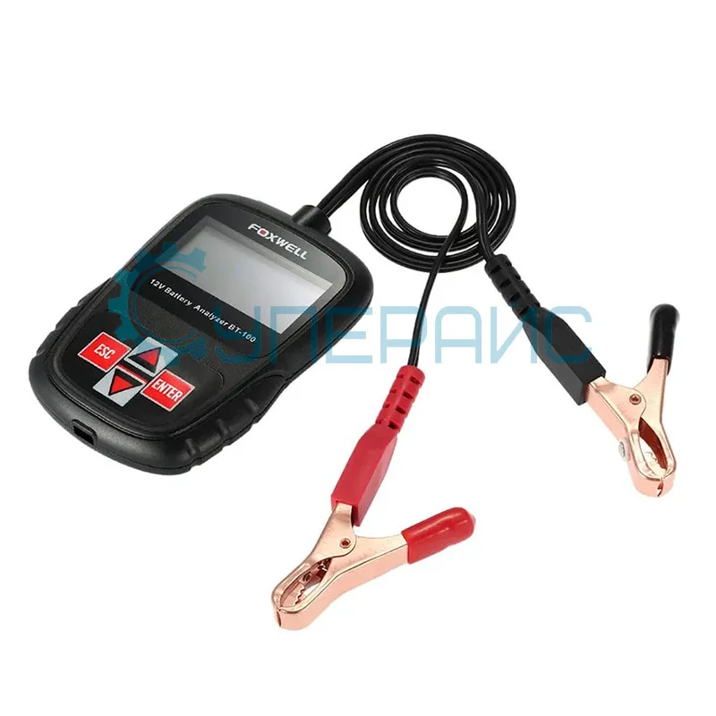 Тестер аккумуляторных батарей автомобилей Foxwell BT100 фото 4