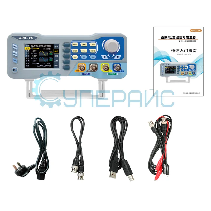 Генератор сигналов специальной формы JUNTEK JDS8080 фото 5