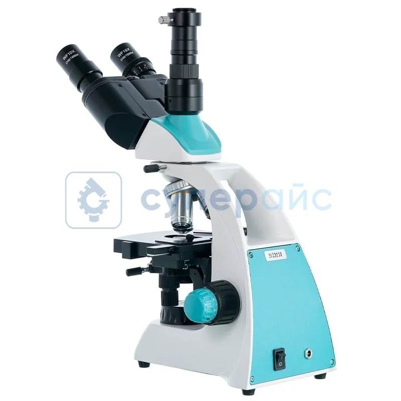 Цифровой тринокулярный микроскоп Levenhuk D400T, 3,1 Мпикс фото 1
