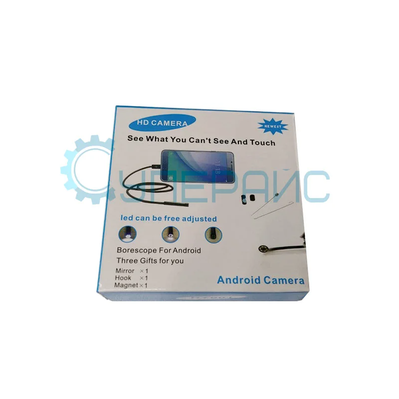 Эндоскоп WiFi HD1200P (полужесткий кабель, 2 м) фото 6