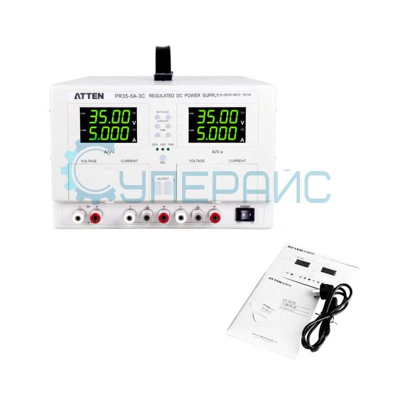 Регулируемый источник питания постоянного тока ATTEN PR35-5A-3C (35В, 5А) фото 3