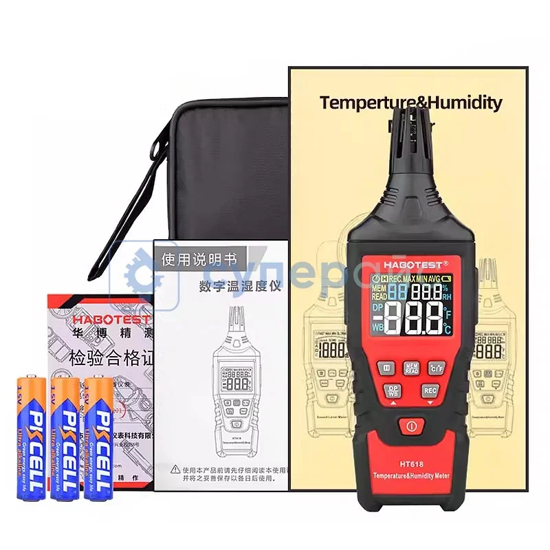 Измеритель температуры HABOTEST HT618 фото 1