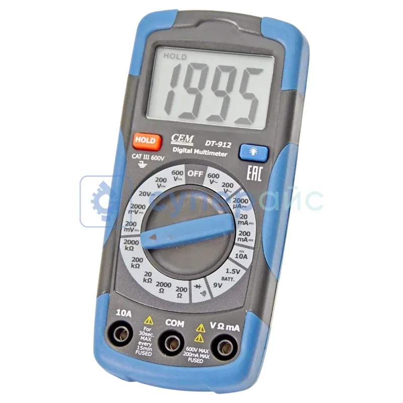 Мультиметр CEM DT-912 фото 1