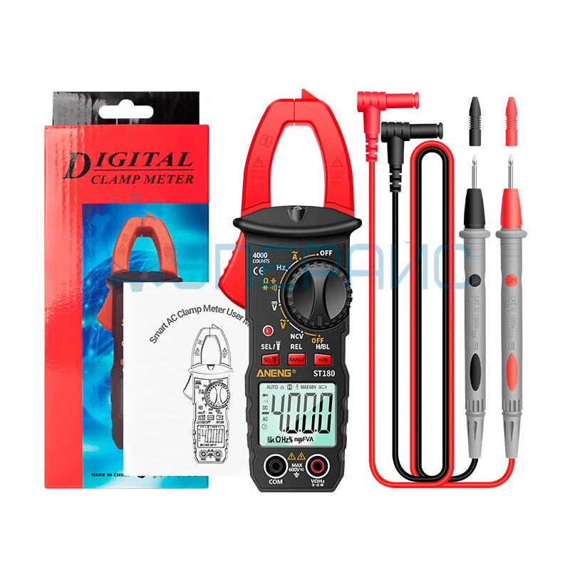 Клещи электроизмерительные ANENG ST180 фото 3