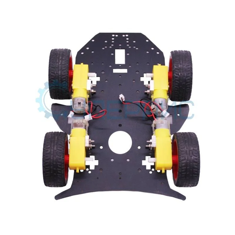 Колесная платформа шасси для робота Yahboom 4WD металлическое фото 3