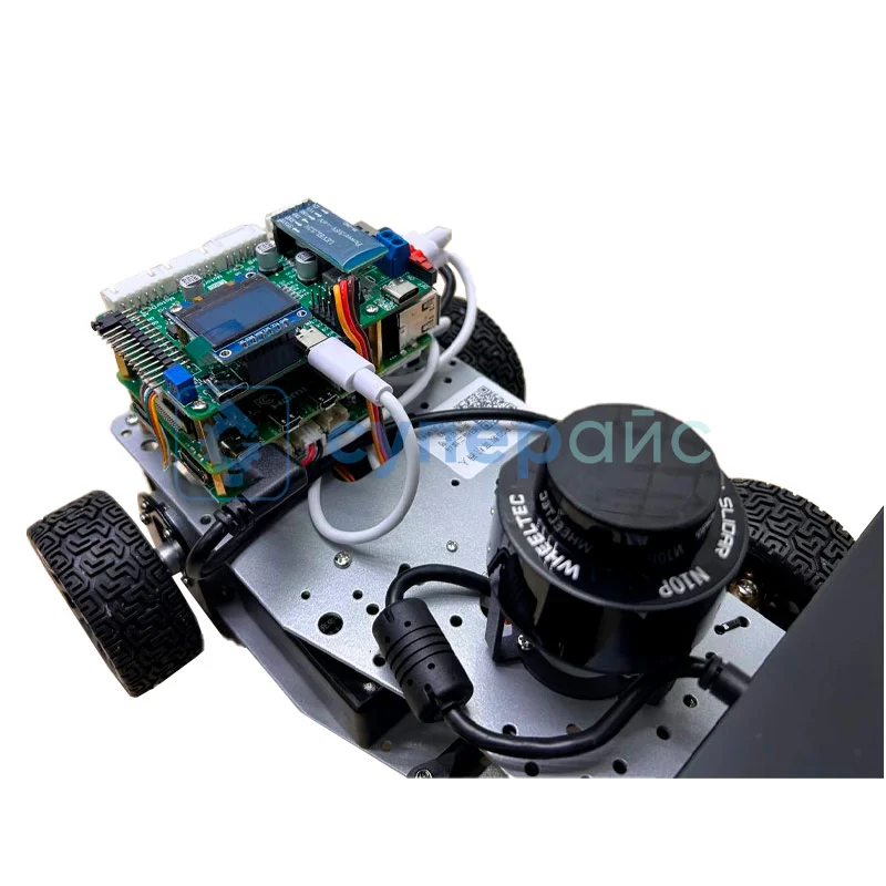 Роботизированная платформа WHEELTEC Ackerman на Raspberry Pi 4B (4 ГБ) фото 4