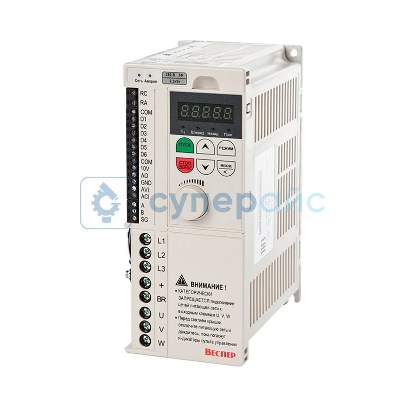Конвертер частоты Веспер E4-8400 2,2 кВт -003H фото 1