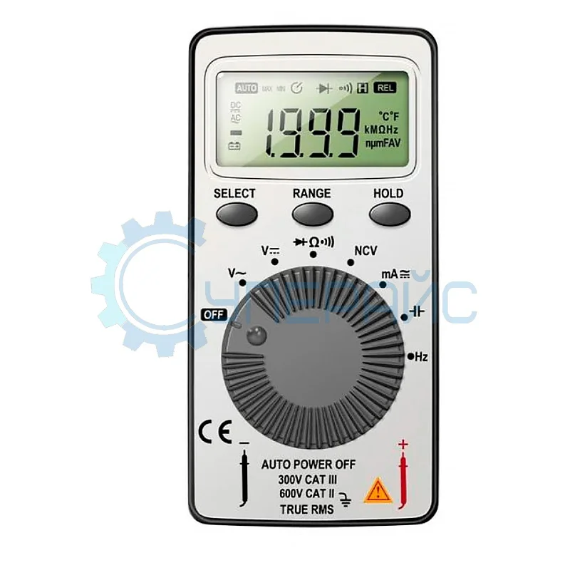 Мультиметр с подсветкой ANENG AN101 фото 1