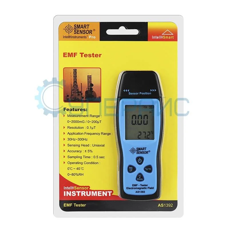 Измеритель электромагнитного поля Smart Sensor AS1392 фото 6