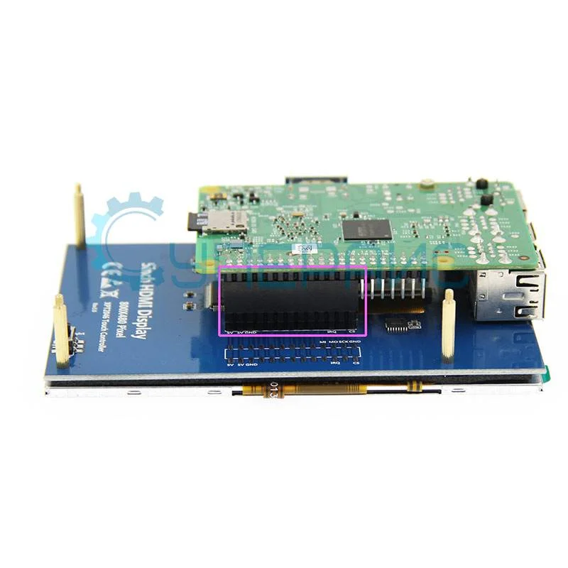 Дисплей 5 дюймов с адаптером (HDMI-HDMI) для Raspberry Pi 3 фото 4