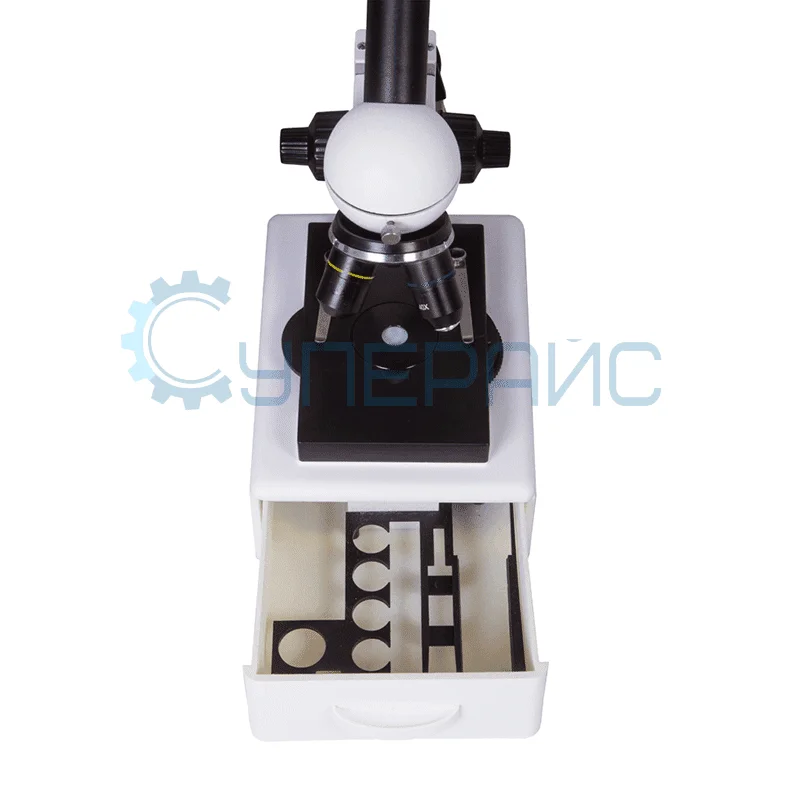 Монокулярный биологический микроскоп Bresser Duolux 20x-1280x фото 5