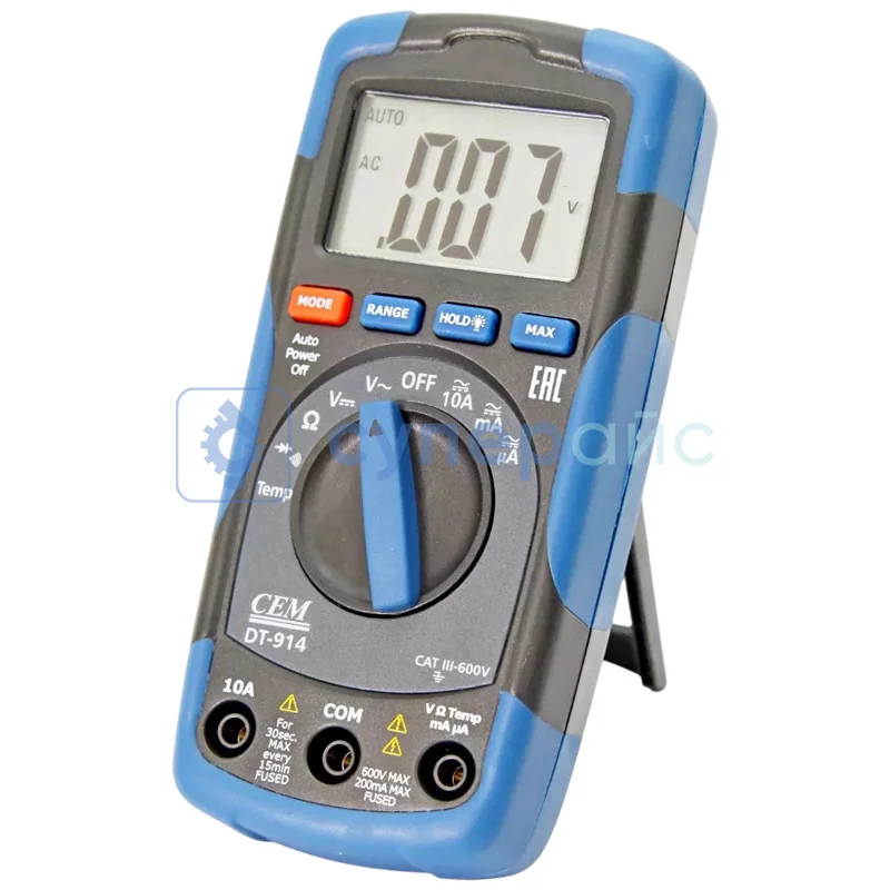 Портативный мультиметр CEM DT-914 фото 1