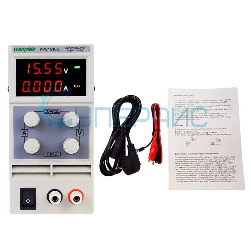 Однополярный источник питания Wanptek KPS1510DF (15В, 10А) фото 6