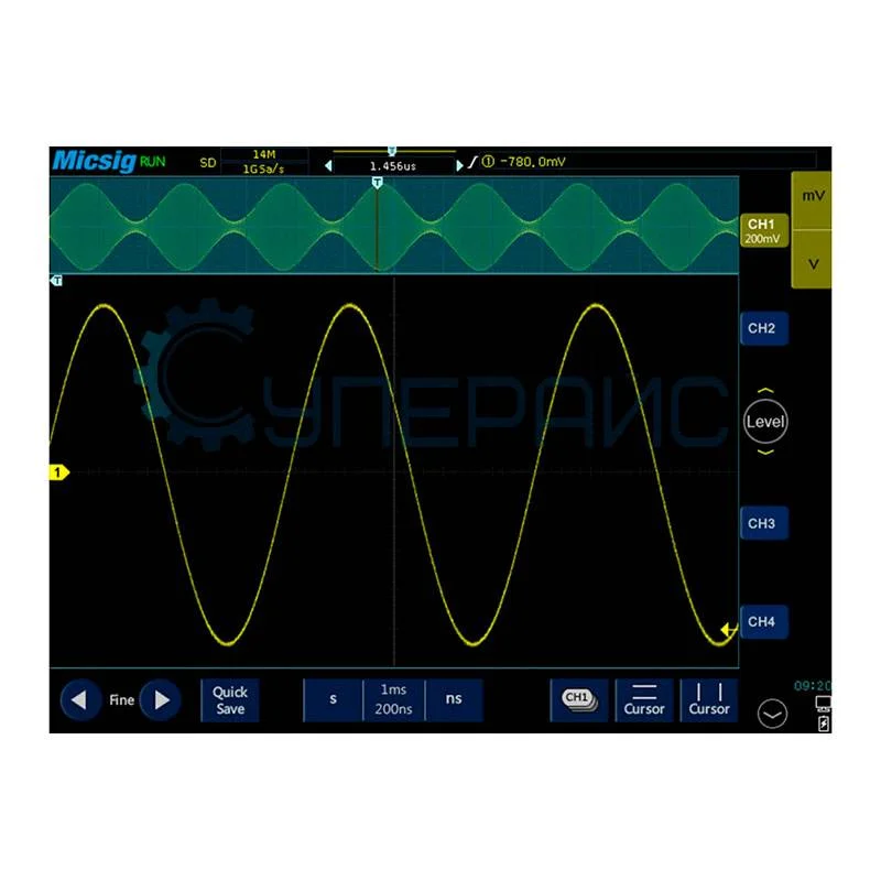 Автомобильный осциллограф Micsig ATO1104 фото 8