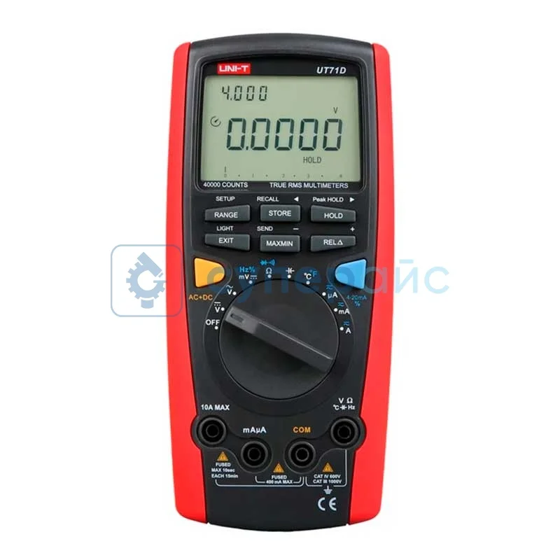 Интеллектуальный цифровой мультиметр UNI-T UT71D фото 1
