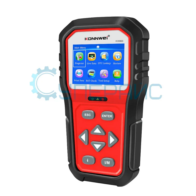 Портативный автосканер Konnwei KW860 фото 2
