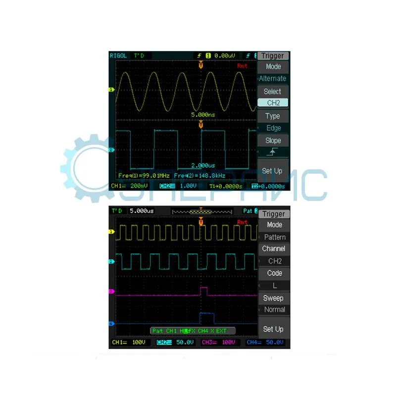Цифровой настольный осциллограф RIGOL DS1074B фото 4
