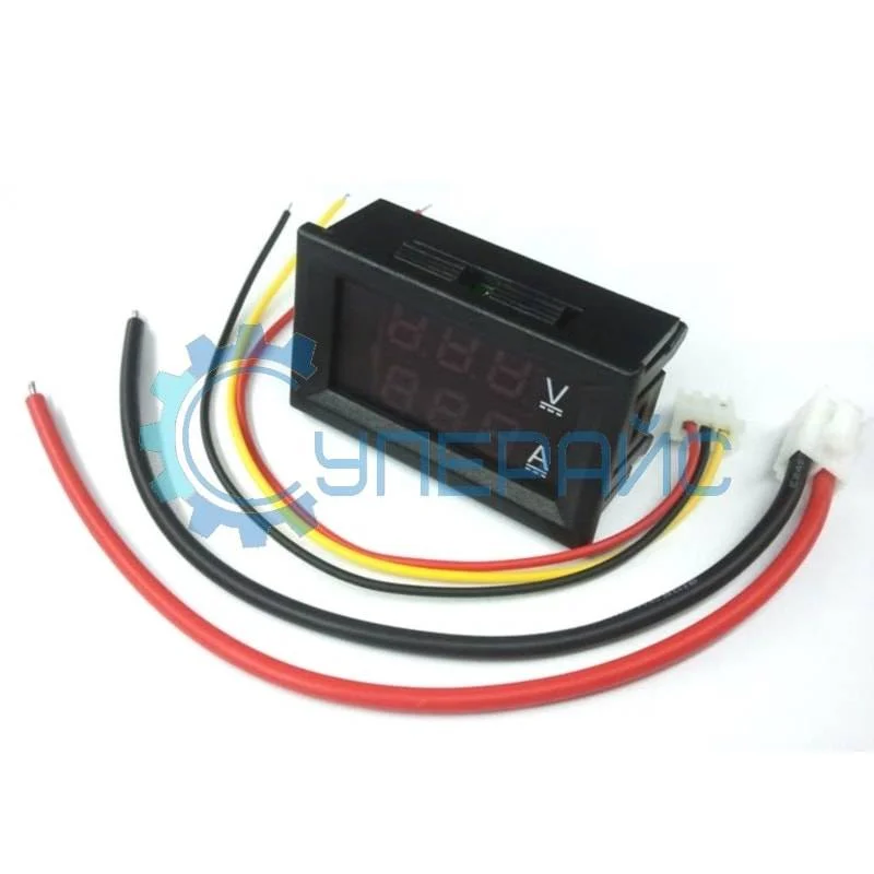 Вольтамперметр, измерительная головка, DC 0-100В, 10А фото 1