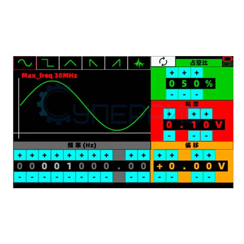 Двухканальный осциллограф с генератором сигналов JINHAN SMTO1002S фото 12