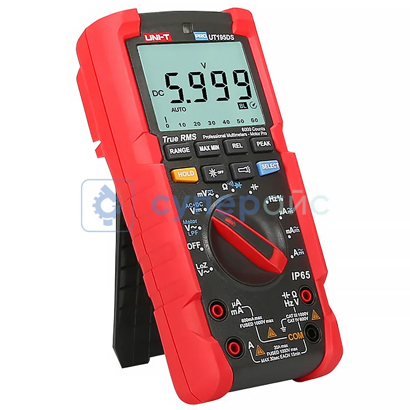 Профессиональный портативный мультиметр UNI-T UT195DS фото 1