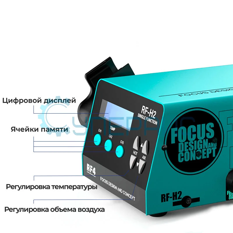Термовоздушная паяльная станция RF4 RF-H2 фото 6