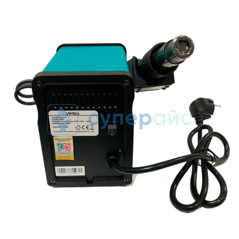 Термовоздушная паяльная станция YIHUA-898D (высокоточная) фото 4