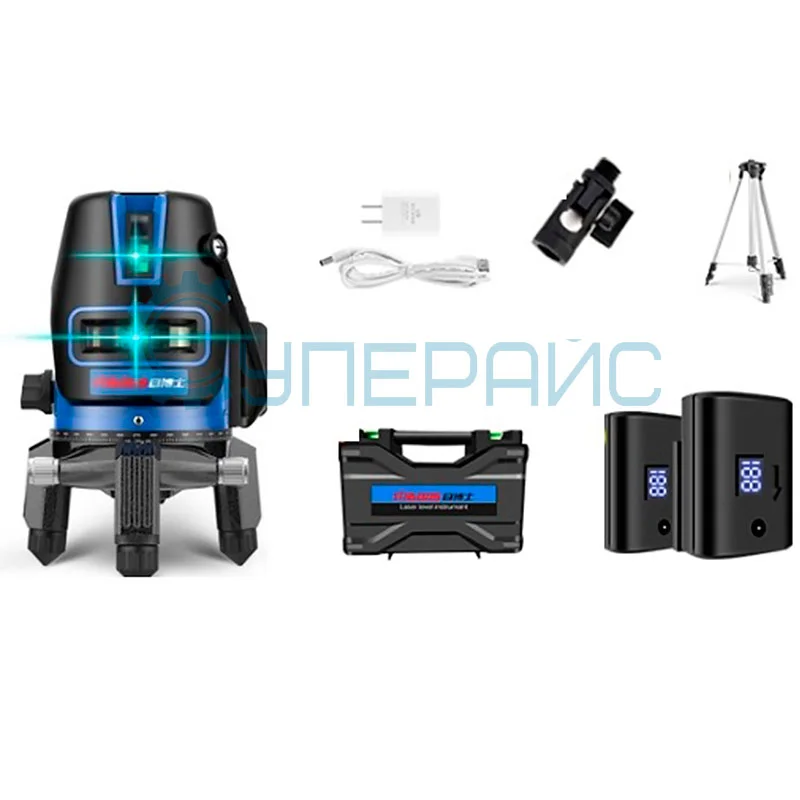 Двухлучевой нивелир MBOOS MBS0809 со штативом фото 7