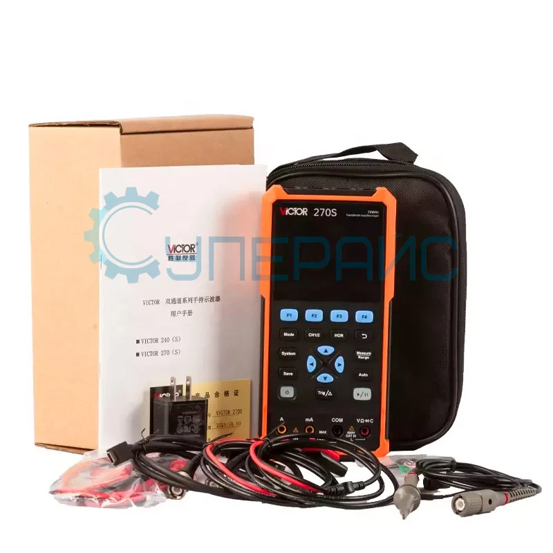 Ручной осциллограф 3 в 1 Victor 270S фото 3