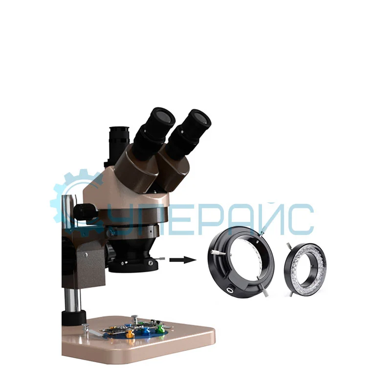 Тринокулярный микроскоп Baku BA-008T фото 4