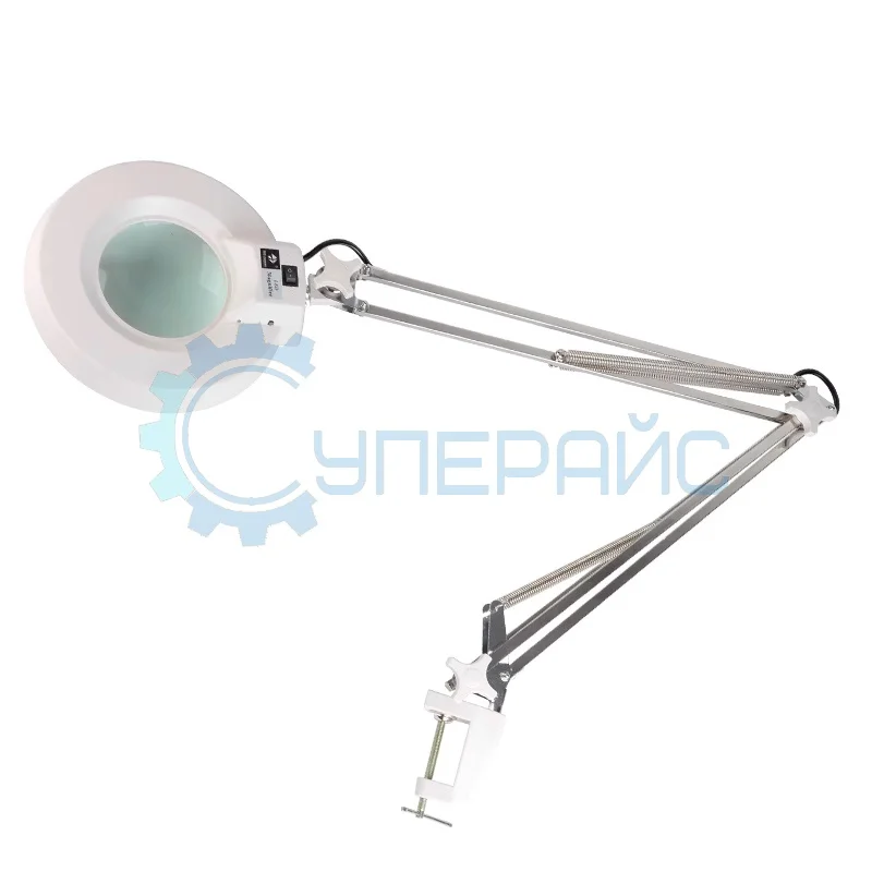 Настольная лампа-лупа на струбцине Xiangbai XB-86A фото 1