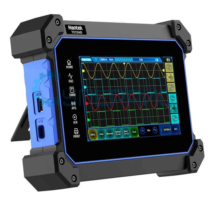 Цифровой планшетный осциллограф Hantek TO1254D фото 2