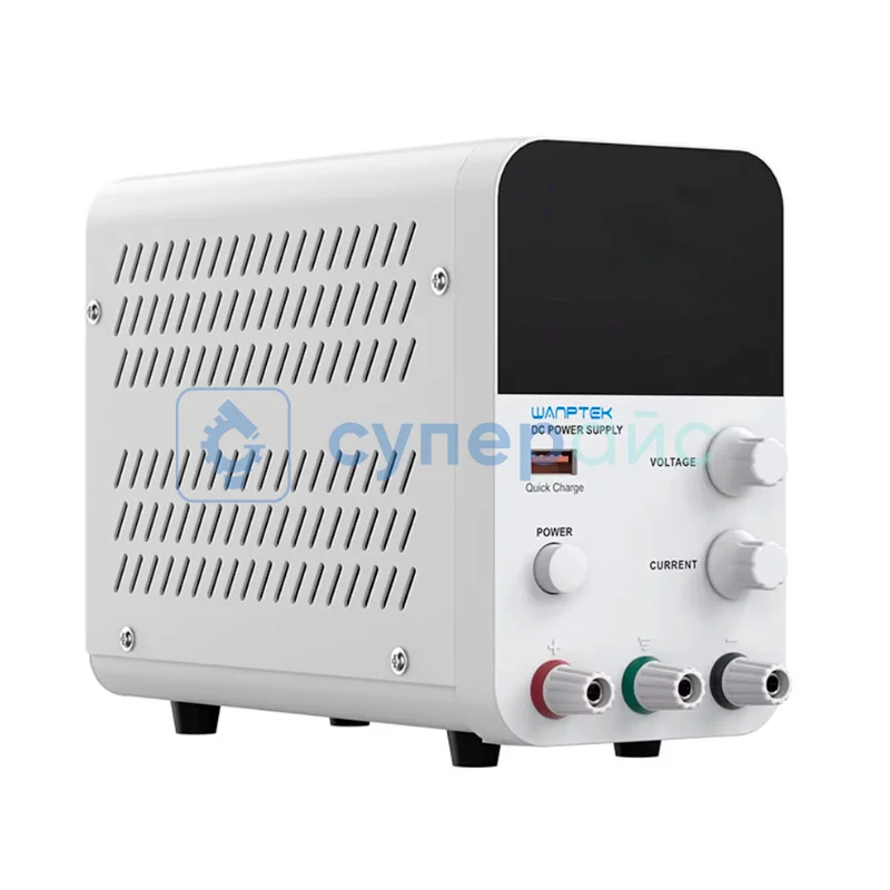 Малогабаритный лабораторный блок питания Wanptek GPS605D (62В, 5.2А) фото 2