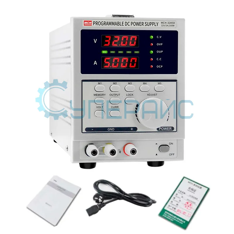 Лабораторный блок питания MCH 3205D (32 В, 5 А) фото 4