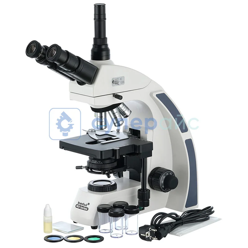 Тринокулярный микроскоп Levenhuk MED 40T фото 1