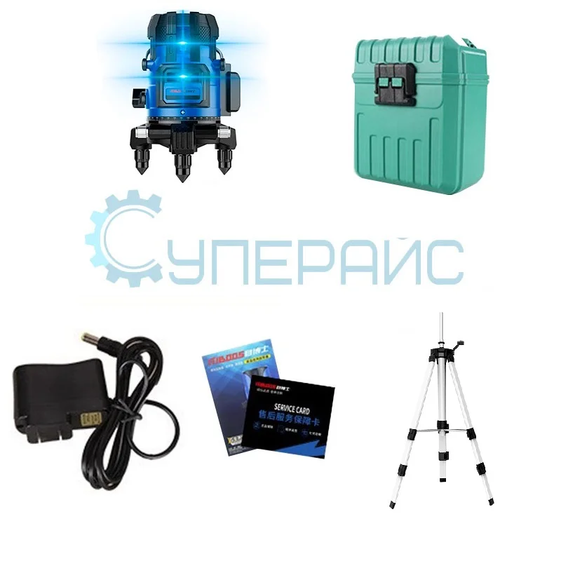 Нивелир MBOOS MBS-8969 (2 луча) со штативом фото 6