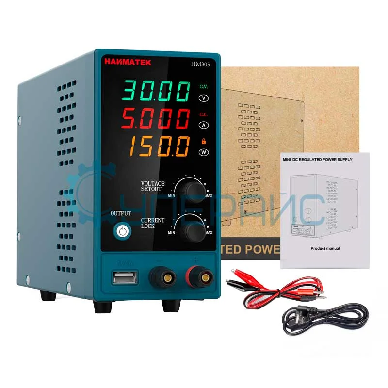 Регулируемый источник питания HANMATEK HM305 фото 1