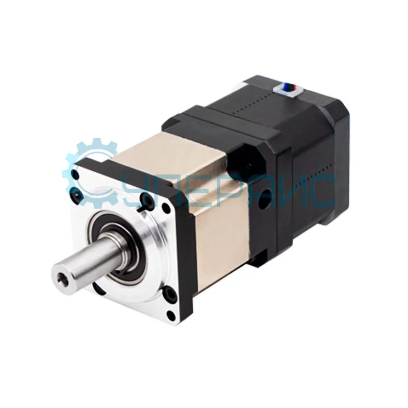 Электромотор высокоточный с планетарным редуктором в квадратном корпусе UMot 42HSC4409 (1:10) фото 3