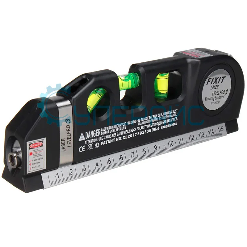 Двухлучевой уровень Laser LevelPro3 с магнитным основанием на штативе фото 5