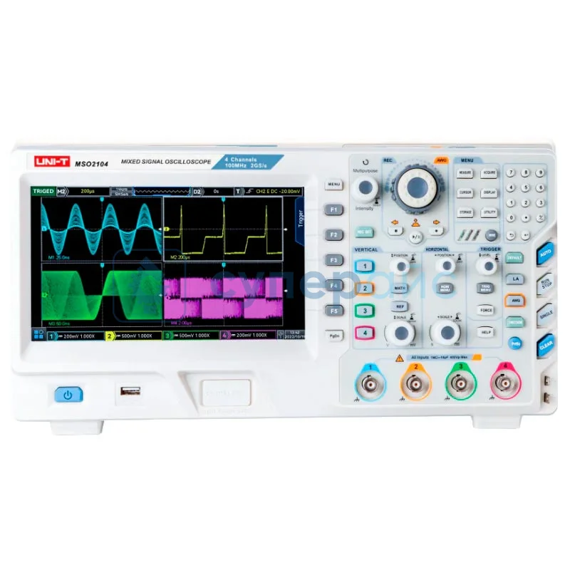 Настольный осциллограф UNI-T MSO2104 фото 1