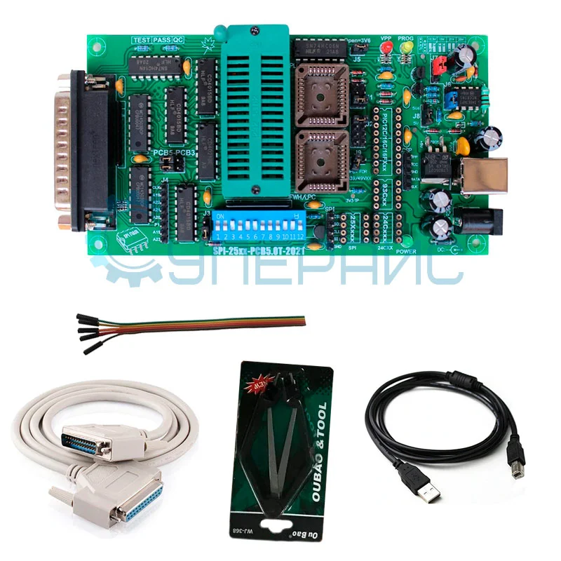 Программатор микросхем SPI-25xx-PCB5.0T-2022 фото 1