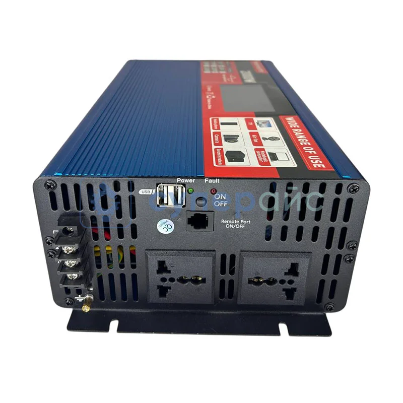 Чистый синусоидальный инвертор SUREDOM 2000W (12В - 220В, 2000 Вт) фото 1