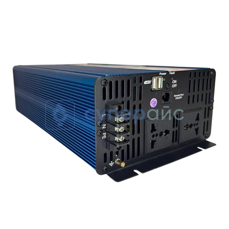 Чистый синусоидальный инвертор SUREDOM 2000W (12В - 220В, 2000 Вт) фото 2