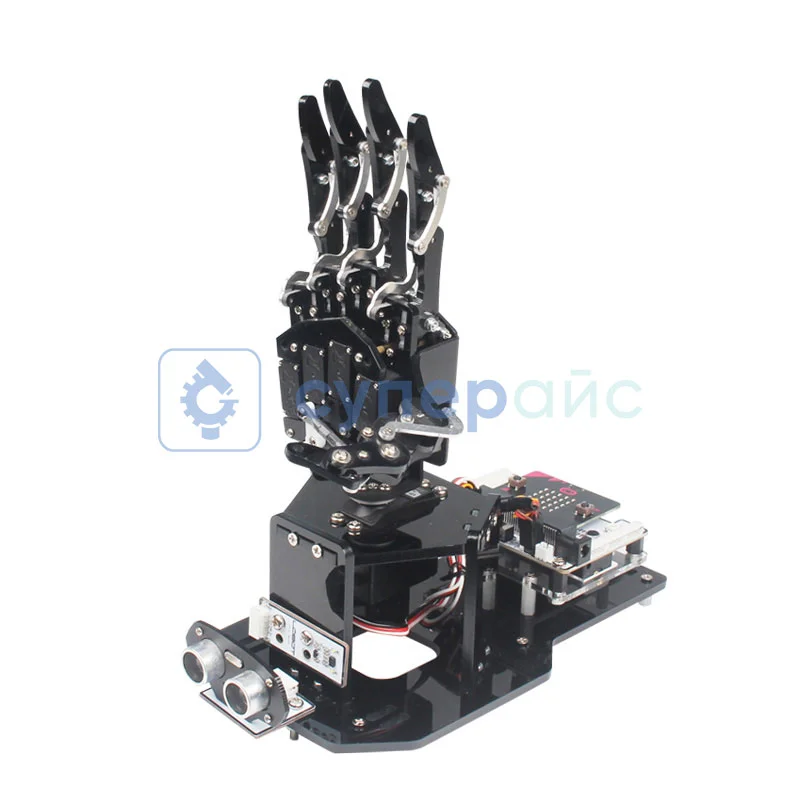 Механическая рука uHandbit: Hiwonder micro:bit V2 фото 2