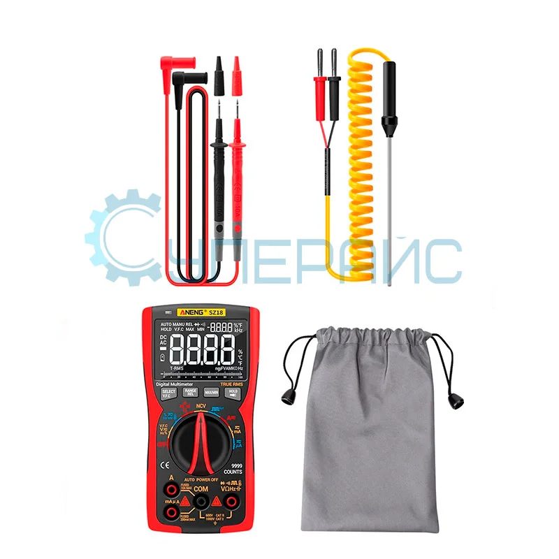 Цифровой мультиметр ANENG SZ18 фото 6